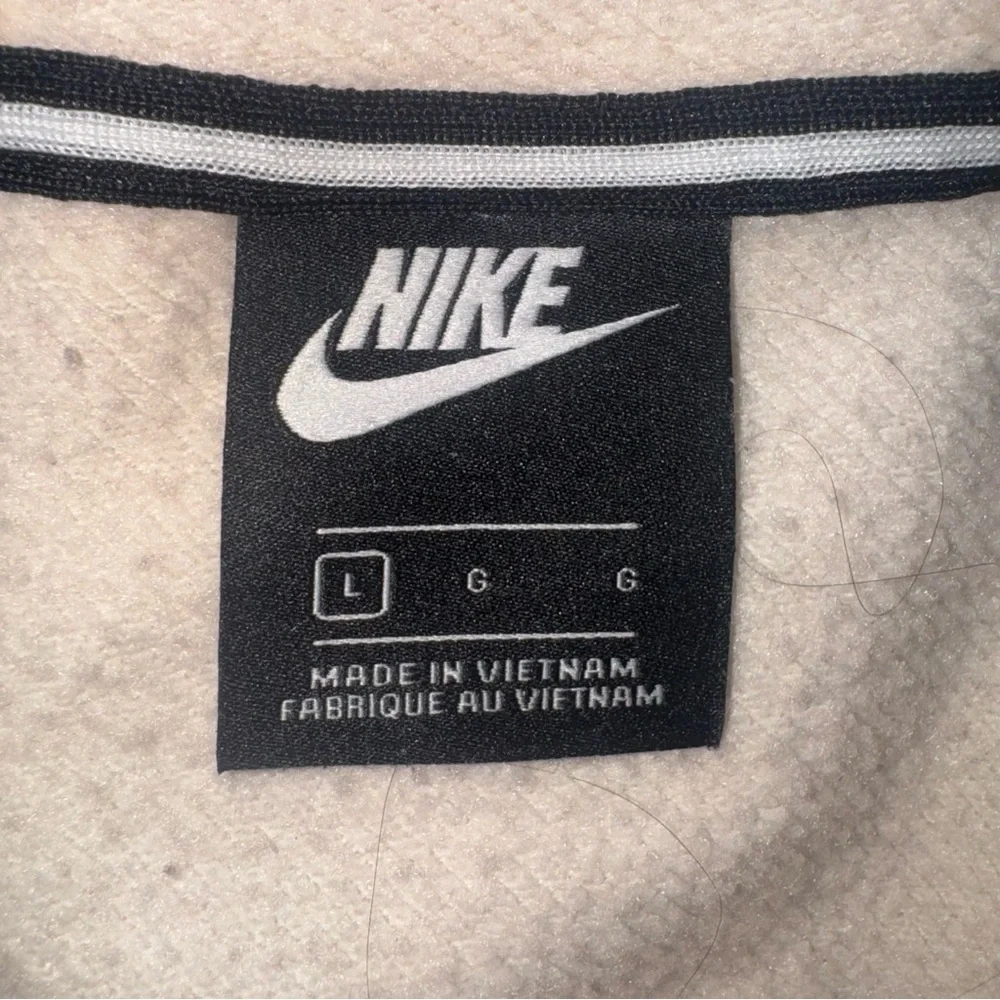Nike Women's Pink Hoodie‎ with Metallic Logo